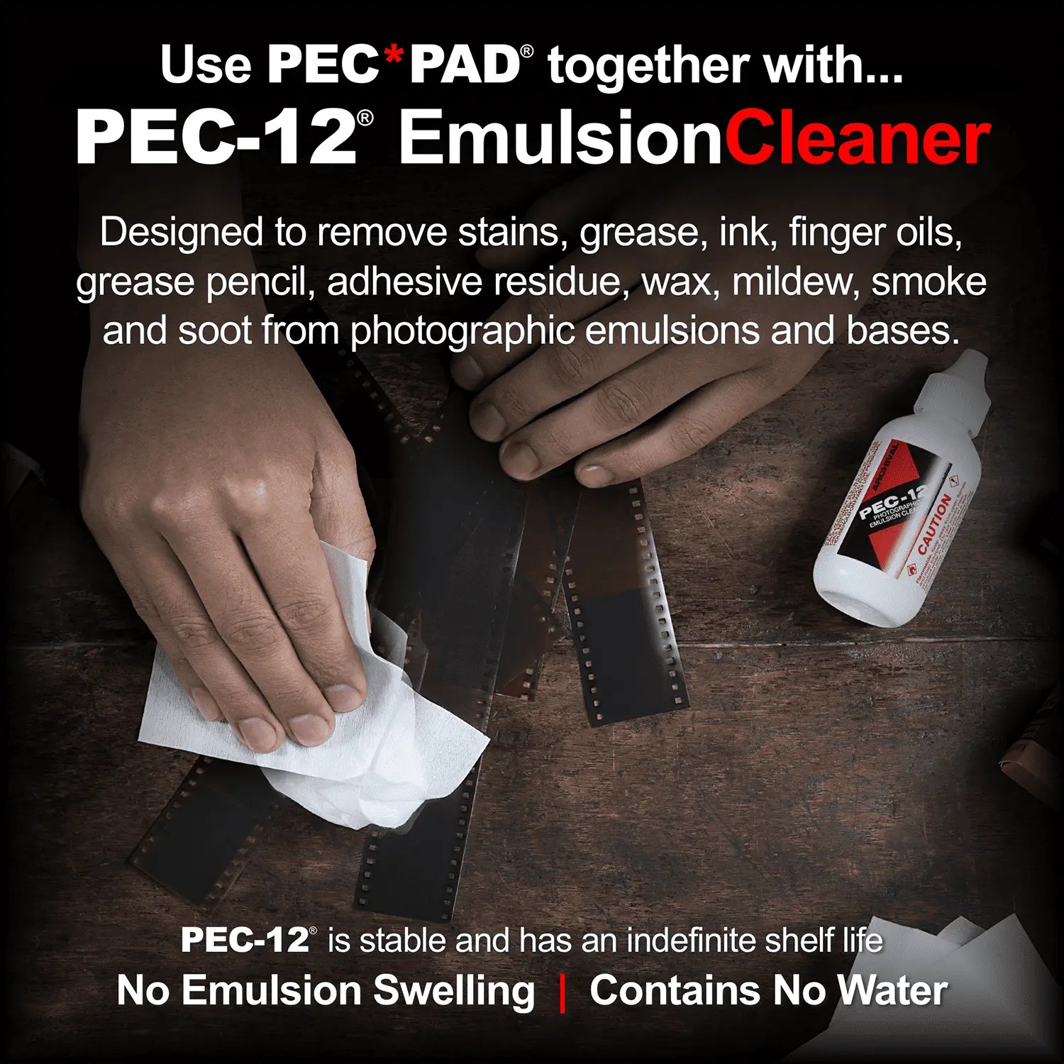 PEC-Pad Reinigungstücher 10 x 10 cm 25 Tücher