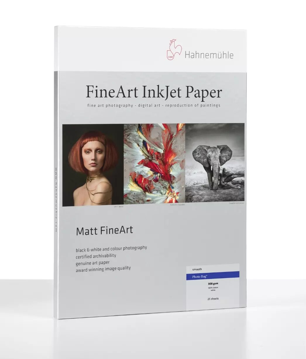 Hahnemühle Photo Rag 308 gsm DIN A4 (210x297mm) 25 Blatt