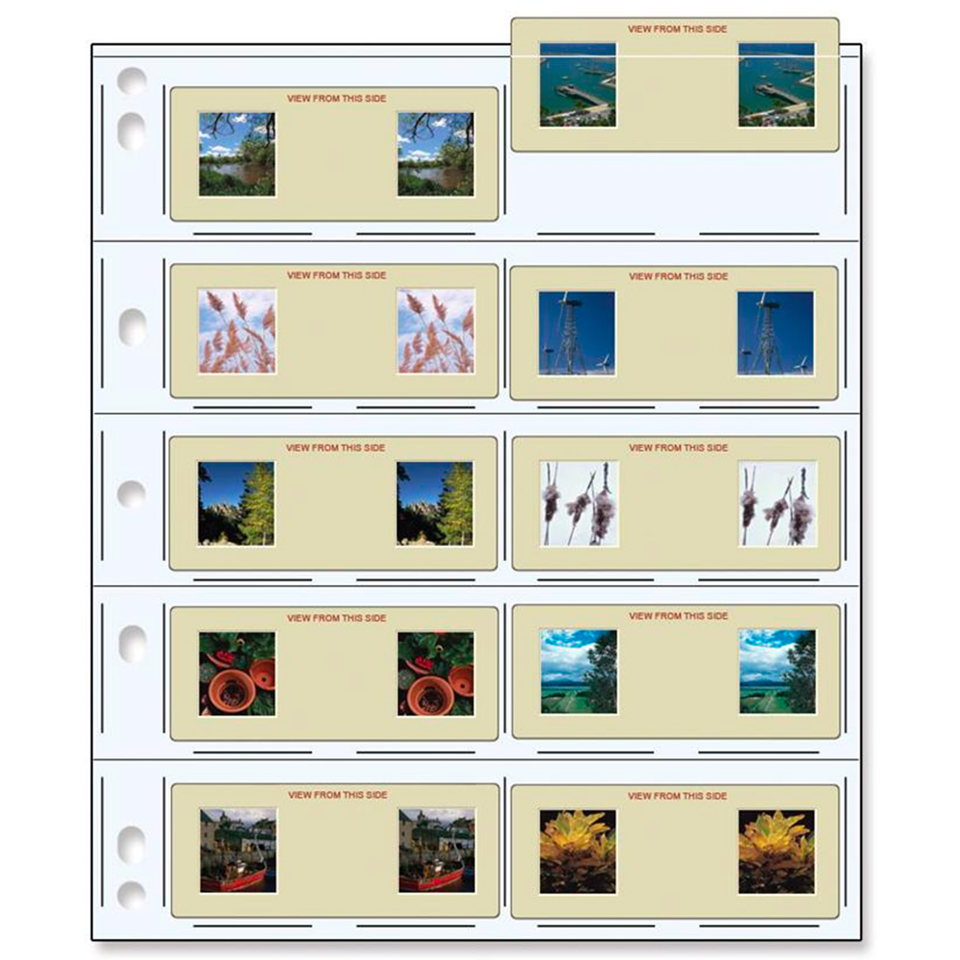 PrintFile Stereo Slide Page