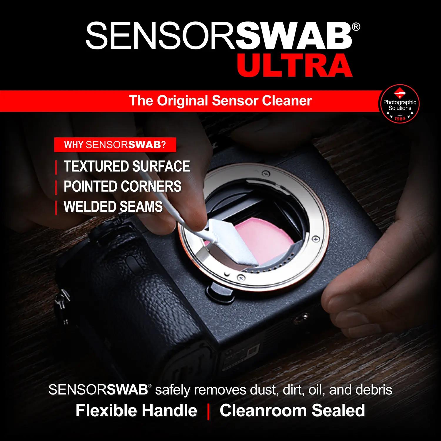 Photosol Sensor Cleaning Swab Kit - Sensorswab Ultra Type-3 + Eclipse Optikreiniger