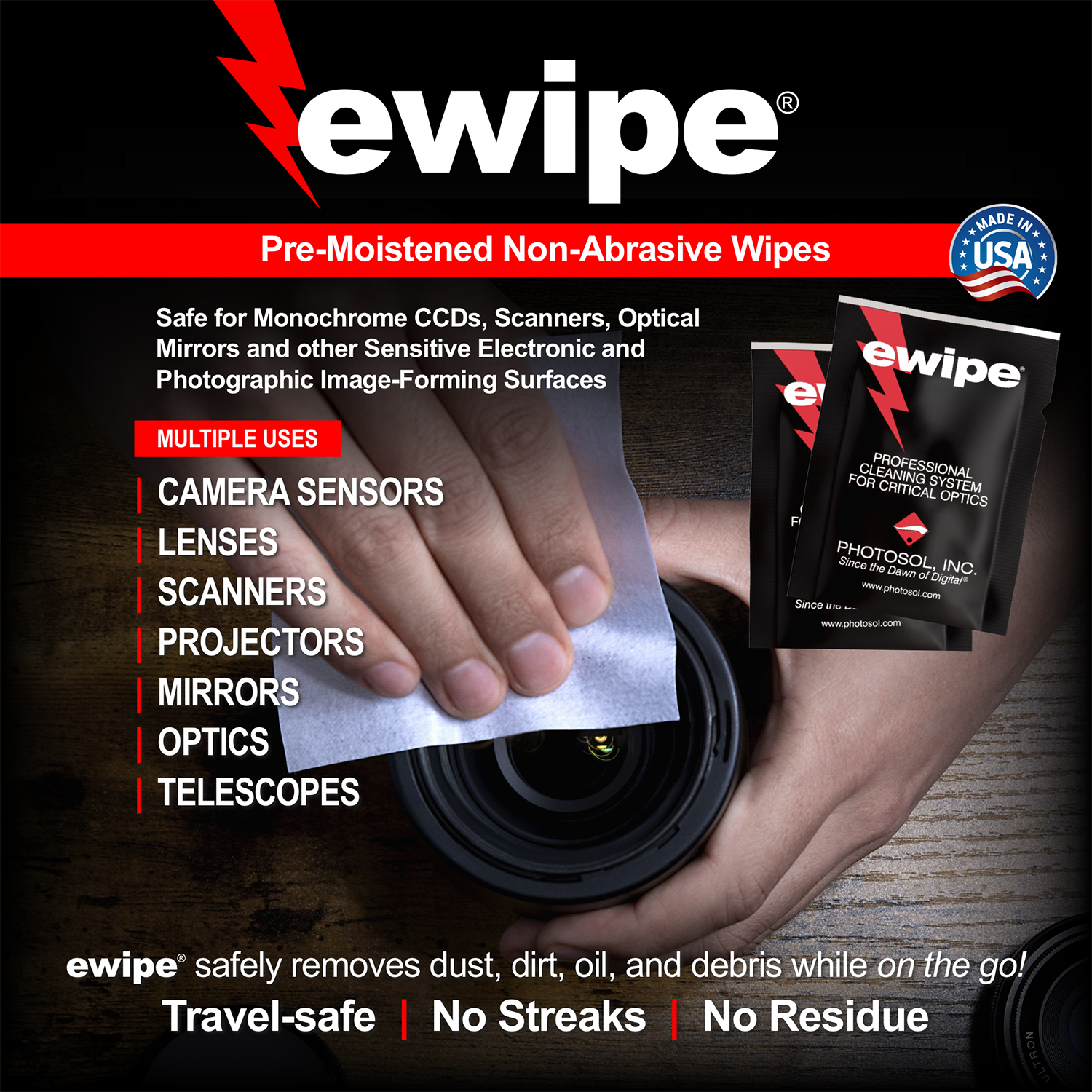 e wipe Scanner-Cleaner