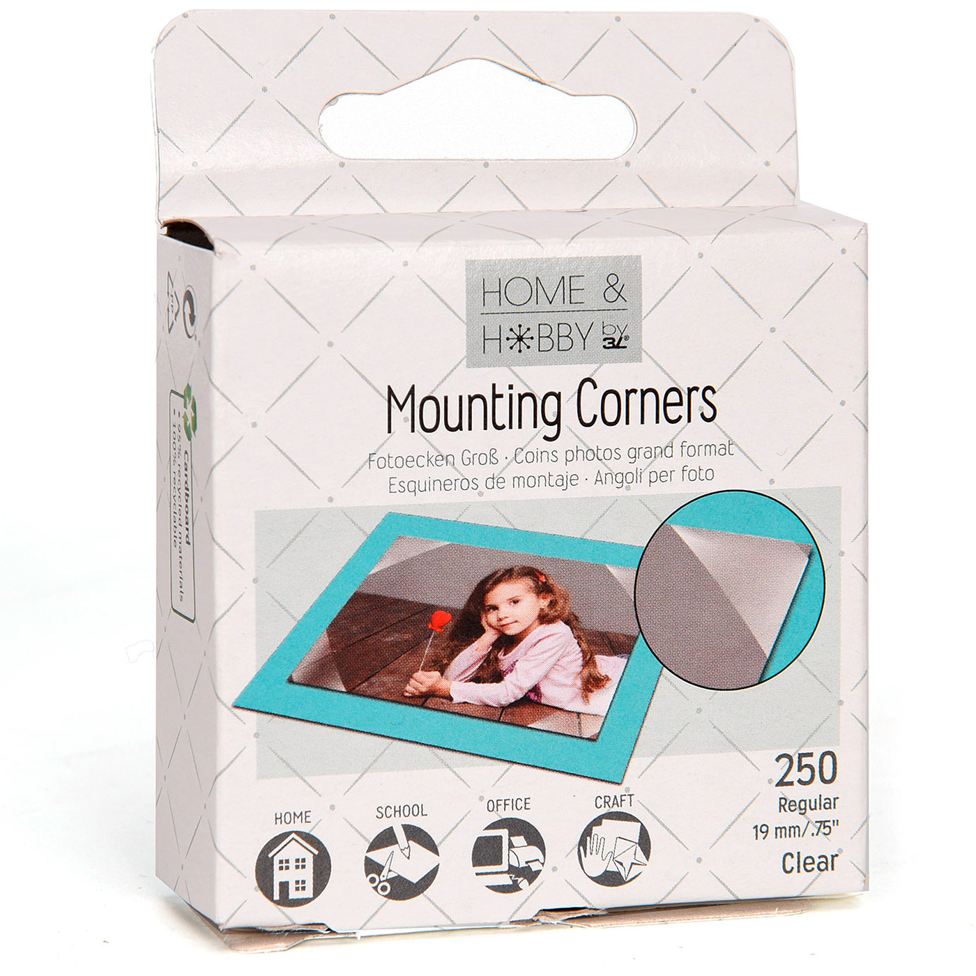 3L Photo Mounting Corners