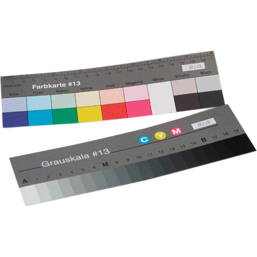 Colour Q13 card 36 cm long