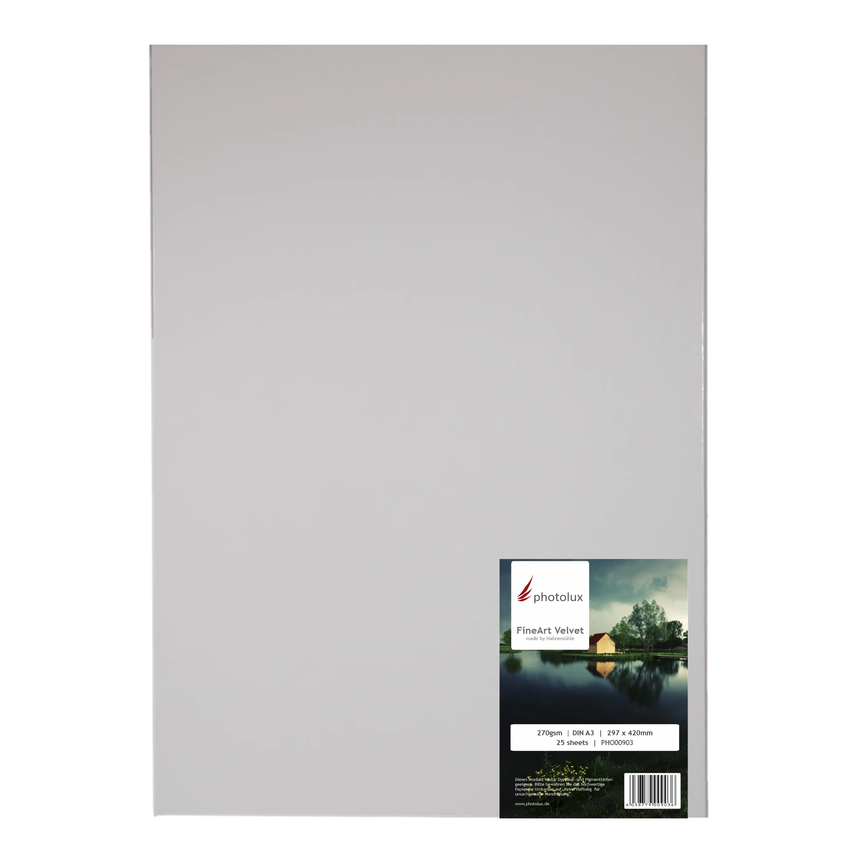 Photolux FineArt Velvet 270 gsm,  DIN A4  25 Blatt