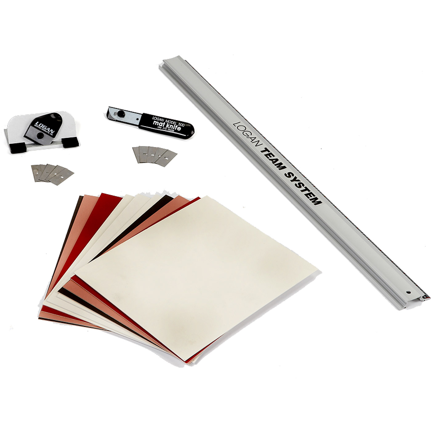 Logan Mat Cutting Knife with 3 Blades Nr. 270