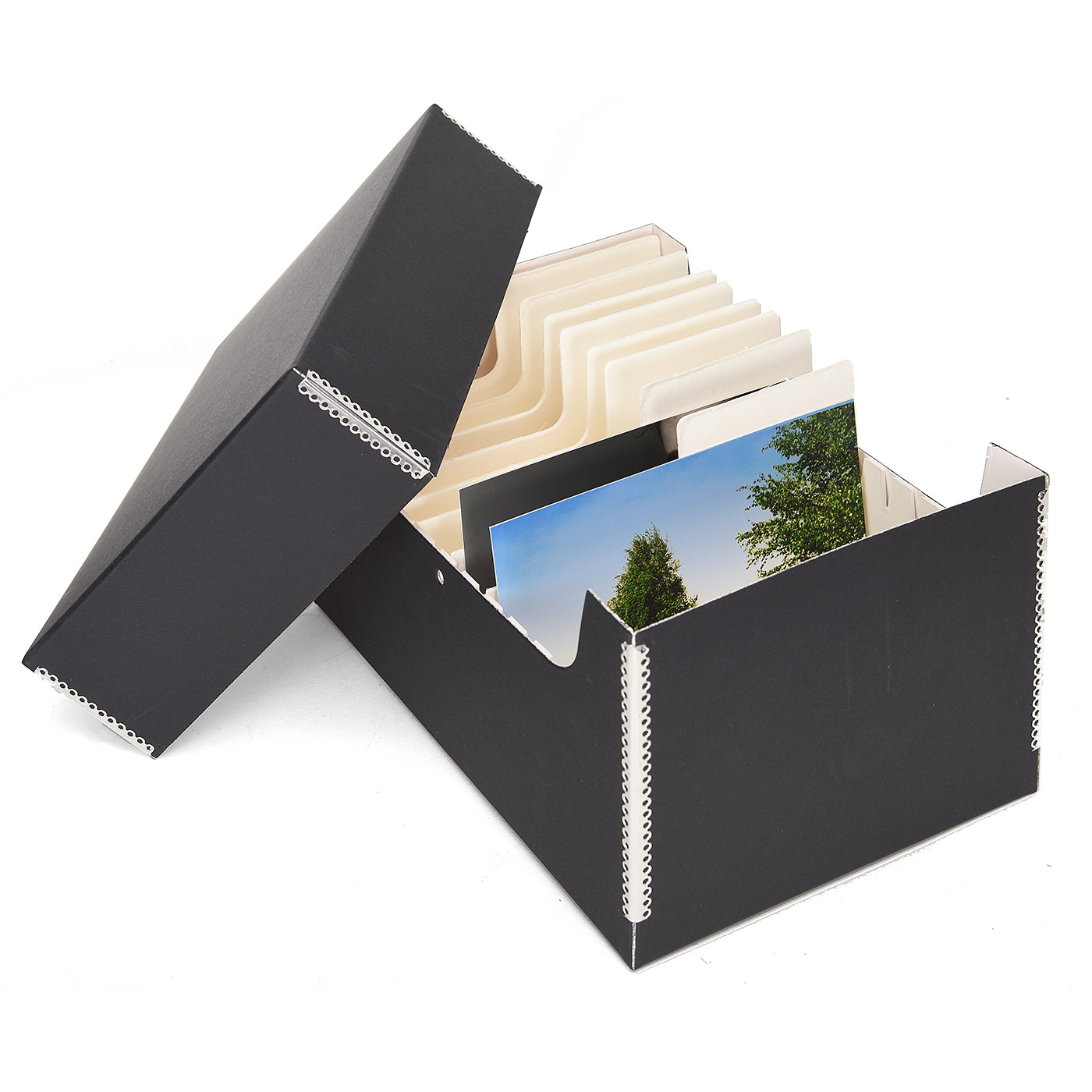 Monochrom Fotobox schwarz 13 x 18 cm