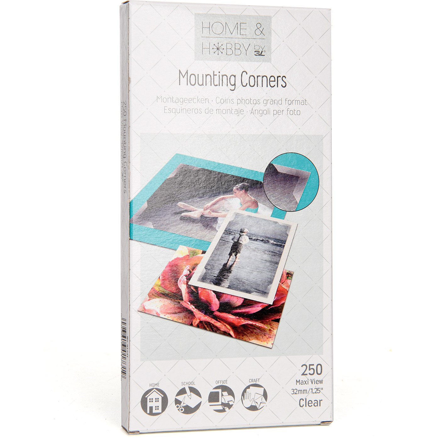 3L Photo Mounting Corners