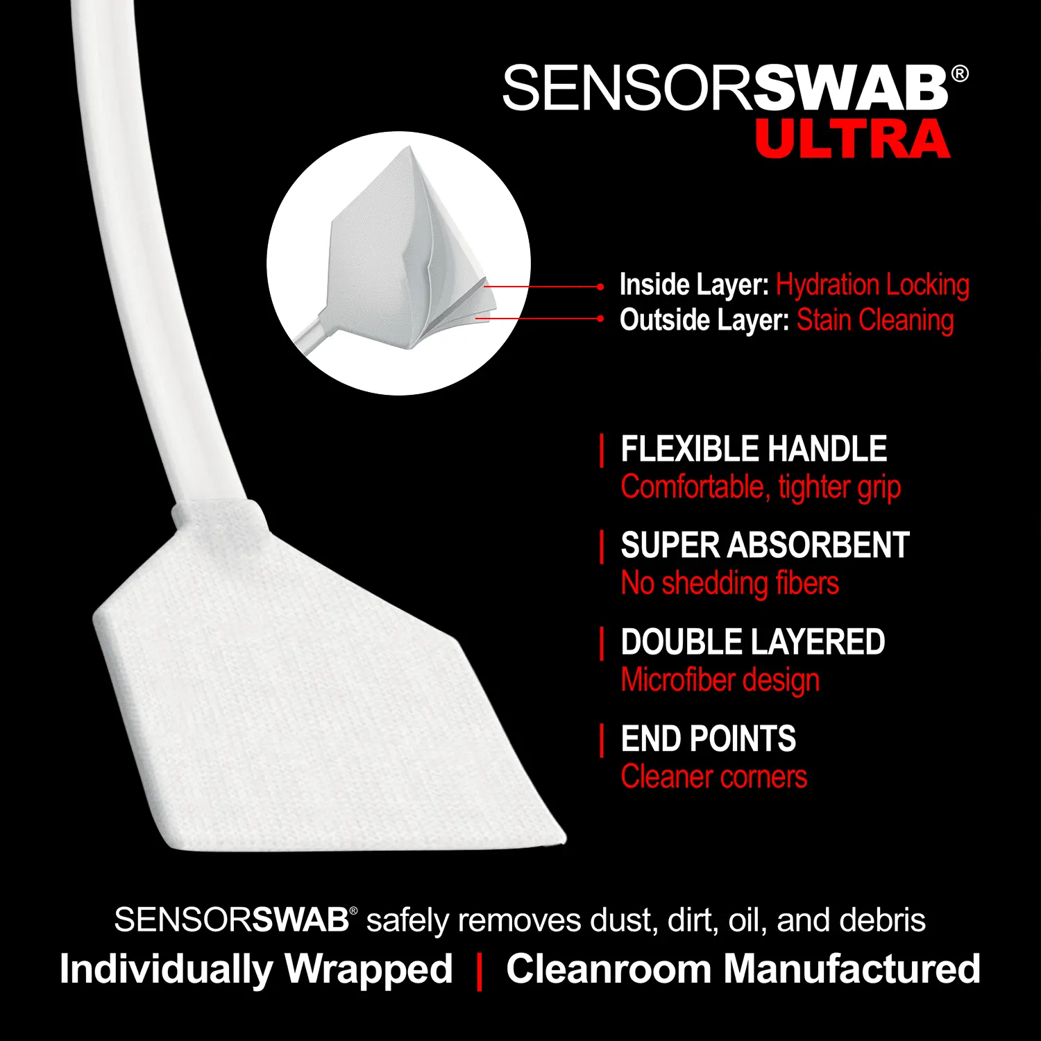 Photosol Sensor Swab ULTRA Type 4, 33mm - 12 Stück
