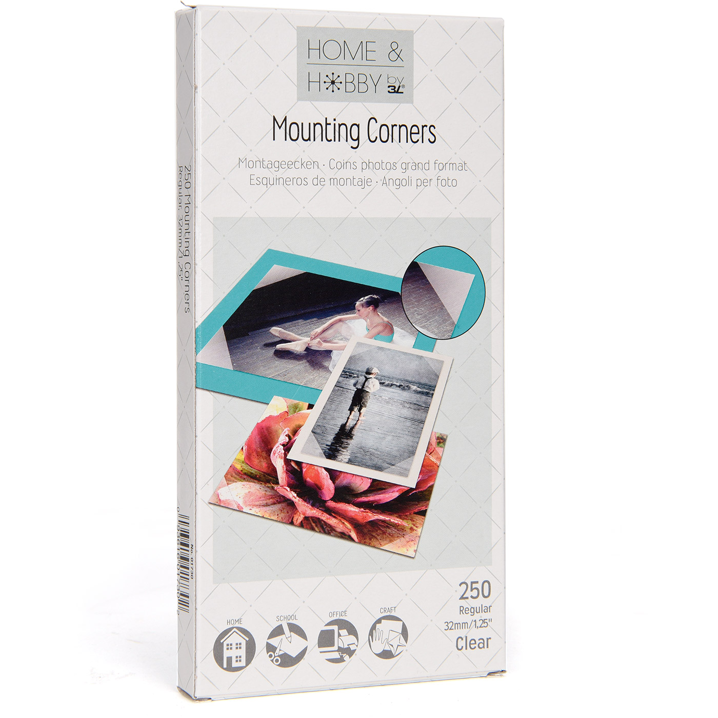 3L Photo Mounting Corners
