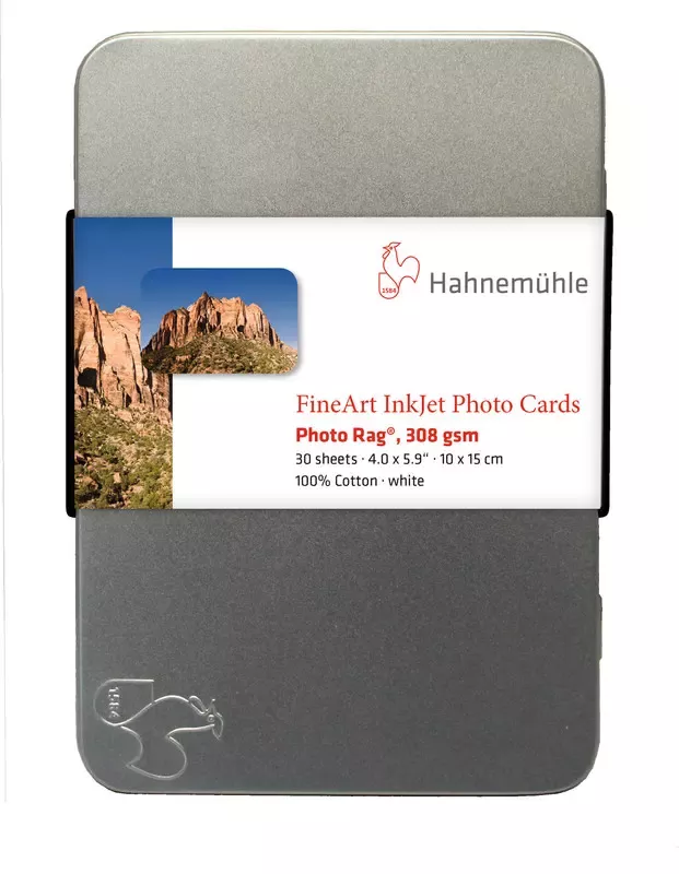 Hahnemühle Photo Rag 308 gsm Photo Cards DIN A5 30 Blatt