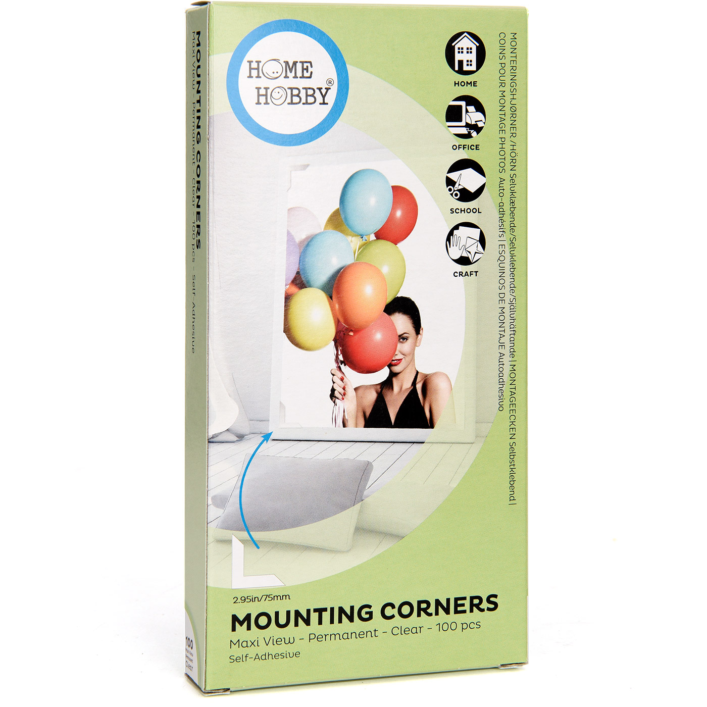 3L Photo Mounting Corners