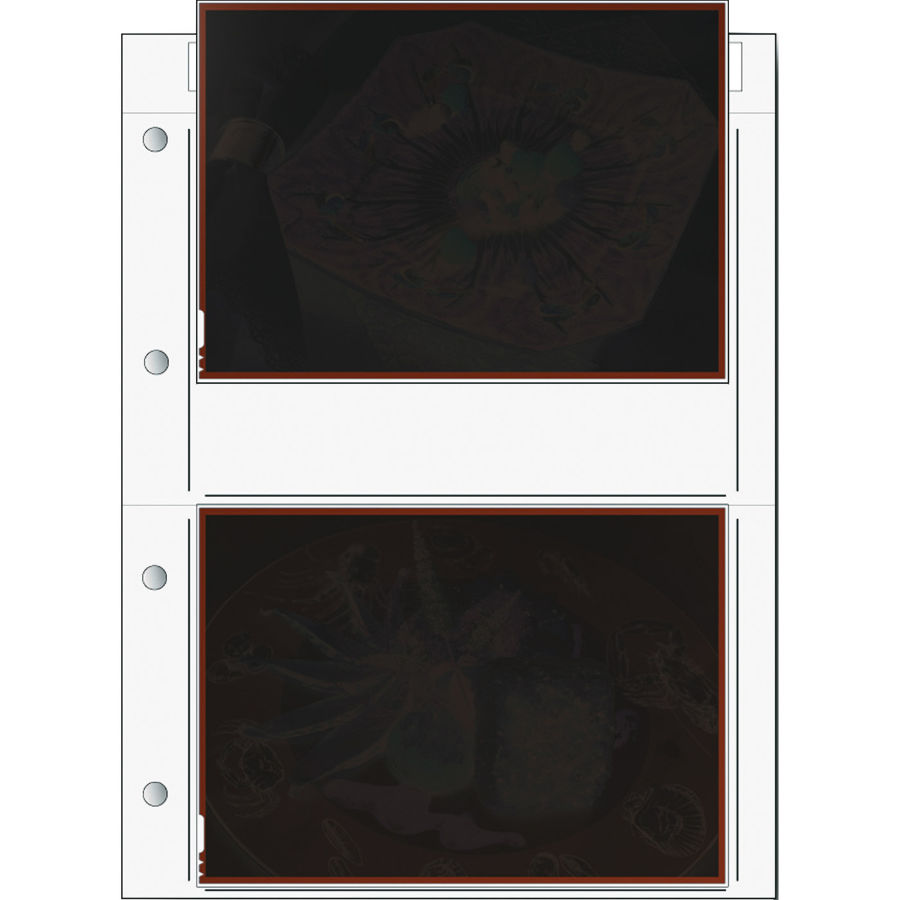25 PrintFile Preservers 57-4P for 2x 13x18 PP