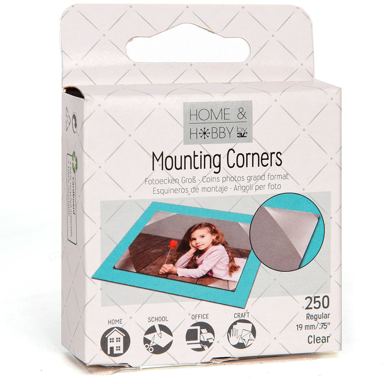 3L Photo Mounting Corners
