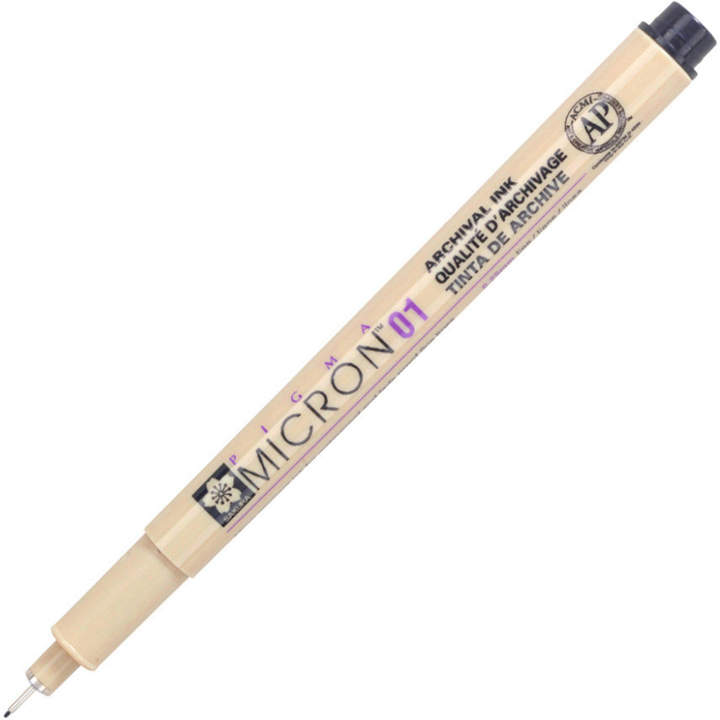 Pigma Micron Archiv-Pigmentstift für Papier 0,50 mm