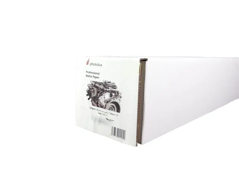 Photolux Professional Matte Paper 120 gsm, (0,914x35m) 36 Zoll