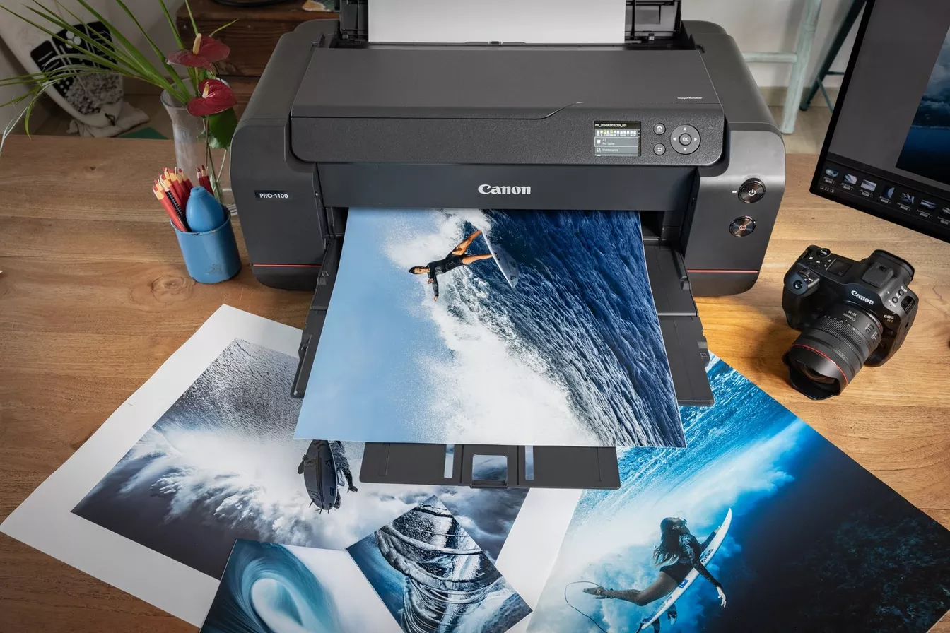 Canon imagePROGRAF PRO-1100 - A2 / A2+ 150€ Cashback inkl. 50€ Gutschein 1x Wartungstank & PHO-Starter-Pack A4