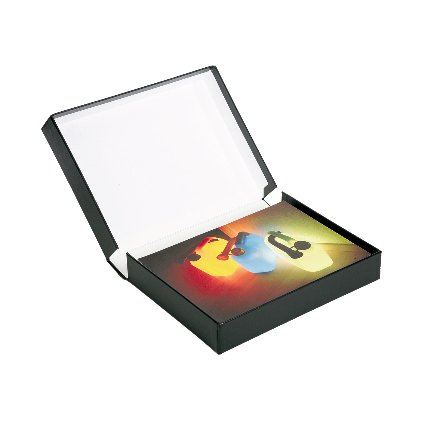 Print File Portfoliobox schwarz / weiß 28 x 35 cm / 11 x 14 inch