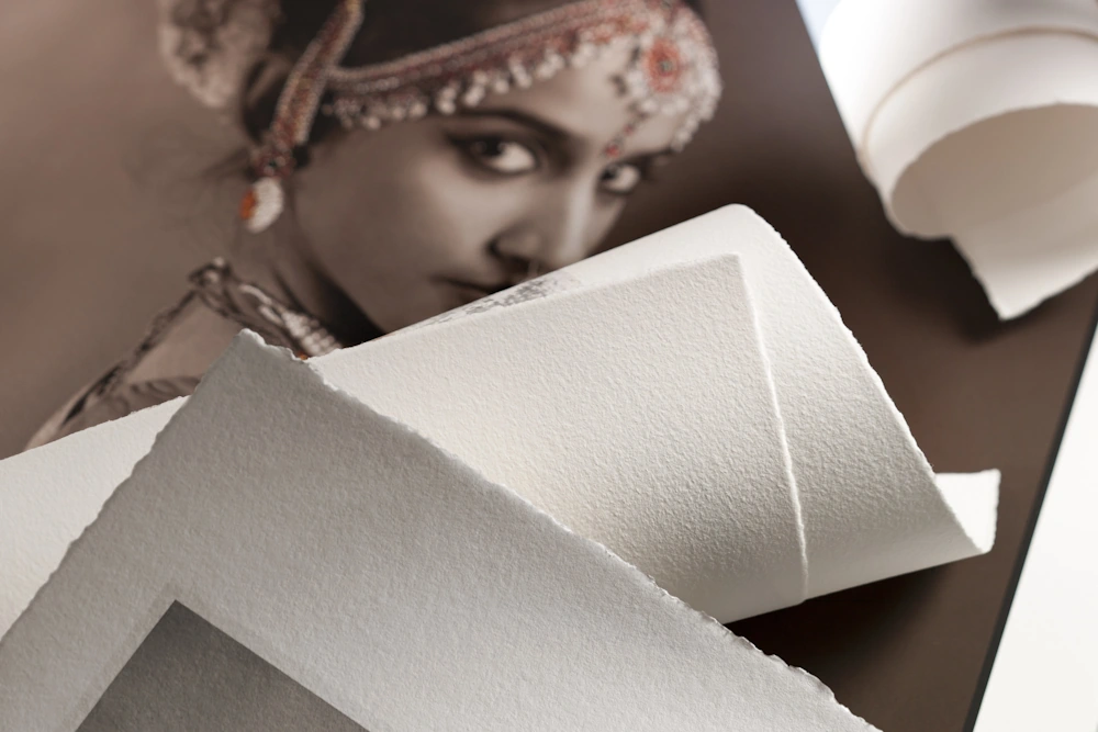 Hahnemühle Photo Rag 308 gsm Deckle Edge / Büttenrand DIN A2 (420x594mm) 25 Blatt