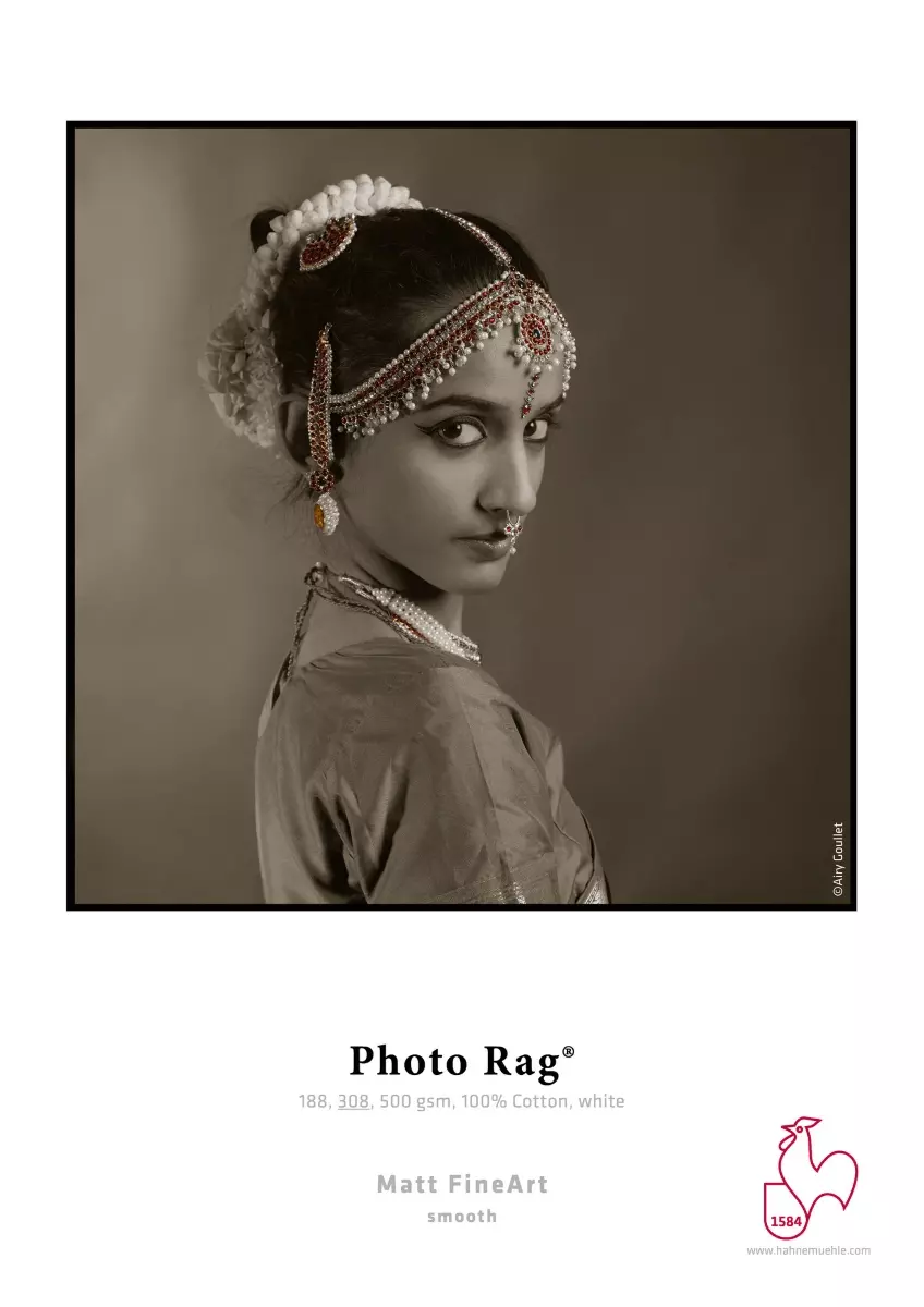 Hahnemühle Photo Rag 188 gsm 17 Zoll (0,432x12m) 1 Rolle