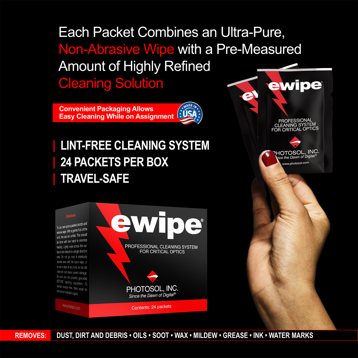 e wipe Scanner-Cleaner