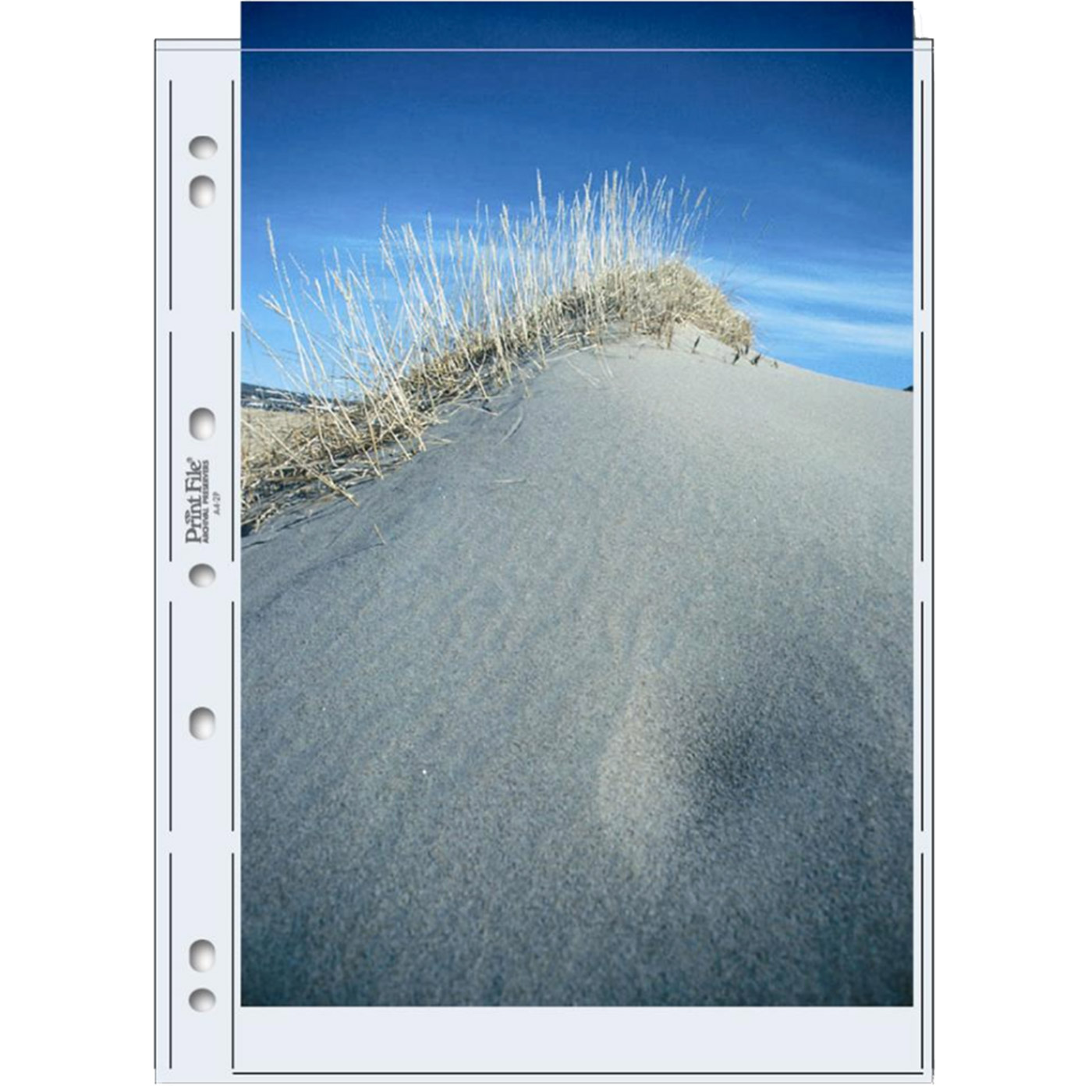 Print File Ordnerhüllen A4-2P für 2x DIN A4 PP 100 Blatt