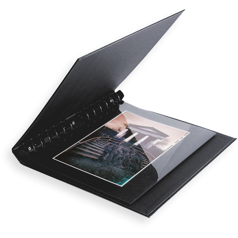Prat PROFESSIONAL Ringbuch mit 10 PP-CRISTAL-LASER-Hüllen Nr. 904 24 x 32 cm