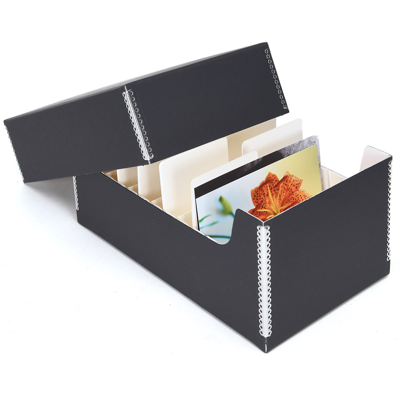 Monochrom Fotobox schwarz 13 x 18 cm