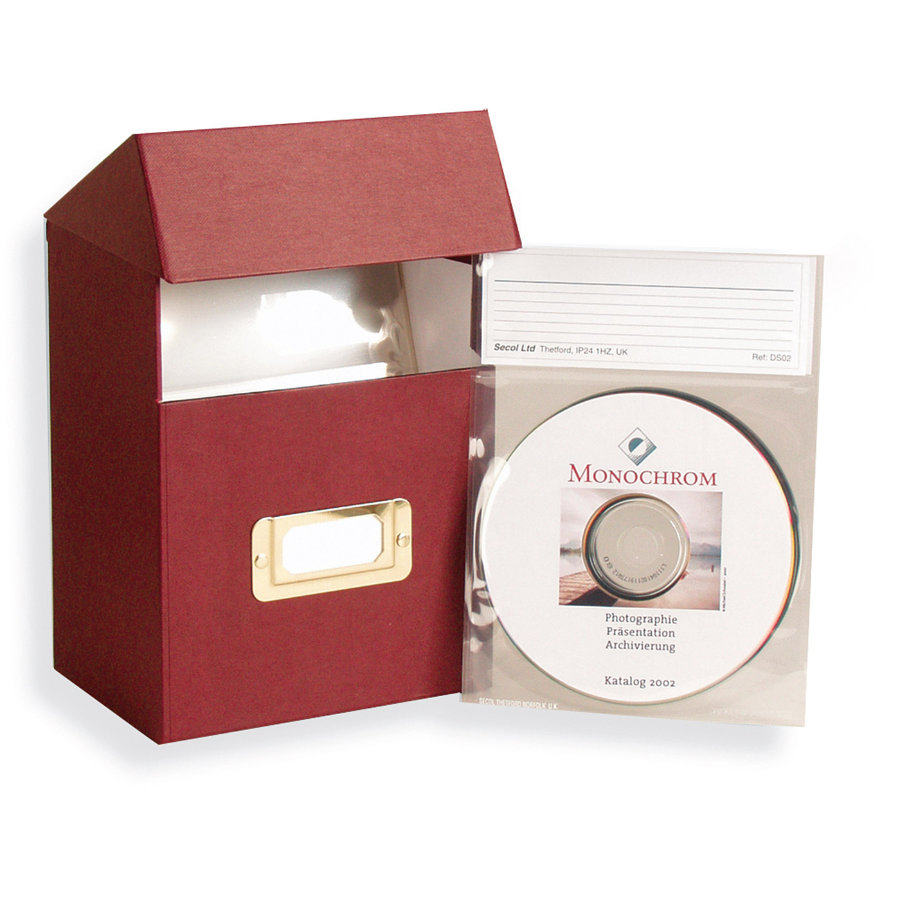 Secol CD-Archival Pockets-25 Pieces-130x176mm + Index Cards