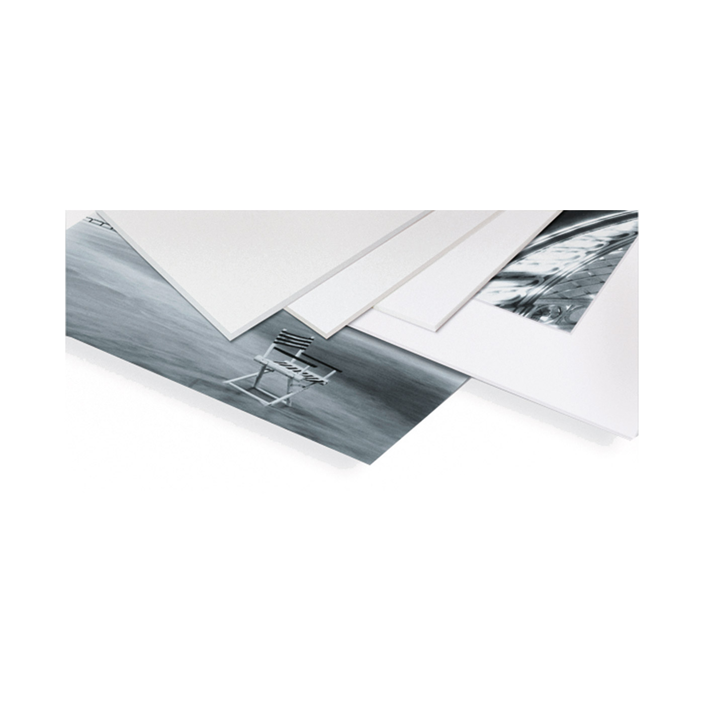 Monomat FOTO PP-Karton neutralweiss 1,5mm 25 Bögen DIN A2